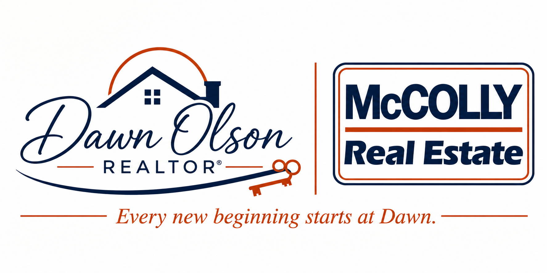 Dual real estate logo